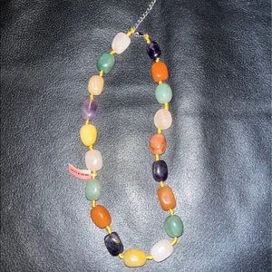 18inch Geunine Multicolored Quartz Necklace